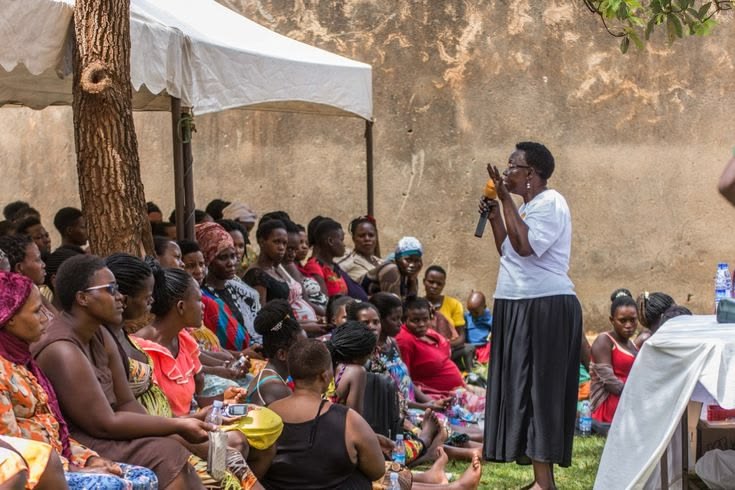 Ghanaian community gathering